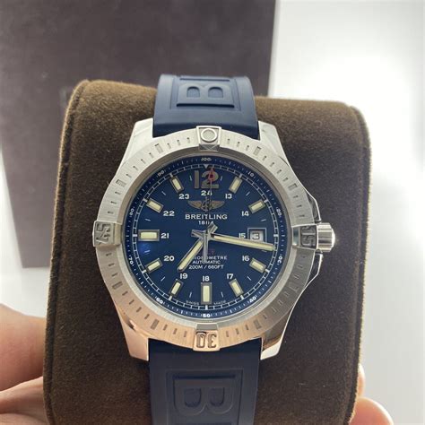 breitling colt rubber strap|Breitling 20mm rubber strap blue.